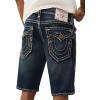True Religion Men’s Ricky Flap Short – Relaxed Fit, Horseshoe Detailing