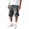 True Religion Men’s Vinny Big T Cargo Short – Frayed Baggy Fit, Cargo Pockets, Horseshoe Detailing