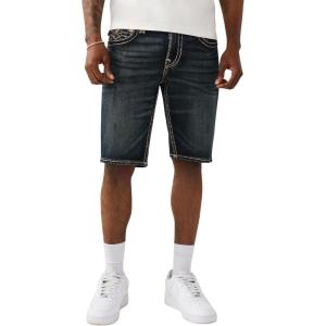 True Religion Men’s Ricky Flap Short – Relaxed Fit, Horseshoe Detailing