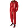 True Religion Men’s Buddha Logo Zip Hoodie – Hoodies for Men, Men’s Fashion Hoodies & Sweatshirts(Ruby Red W Black)