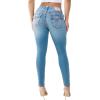 True Religion Women’s Jennie Mr Skinny Sup T Flap(Low Tide)