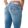 True Religion Women’s Jennie Mr Skinny Sup T Flap(Low Tide)
