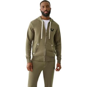 True Religion Men’s Buddha Logo Zip Hoodie – Hoodies for Men, Men’s Fashion Hoodies & Sweatshirts(Kalamata)