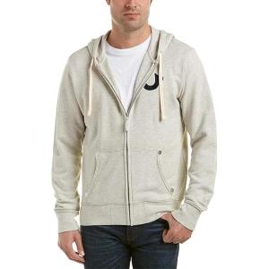 True Religion Men’s Buddha Logo Zip Hoodie – Hoodies for Men, Men’s Fashion Hoodies & Sweatshirts(Oatmeal)