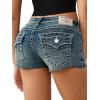 True Religion Women’s Joey Lr Short Flap Big T(Dandelion Fade)