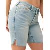 True Religion Women’s Miya Mr Bermuda Big T(Chill Glow)