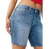 True Religion Women’s Miya Mr Bermuda Short(Easy Thunder)