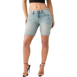 True Religion Women’s Miya Mr Bermuda Big T(Chill Glow)