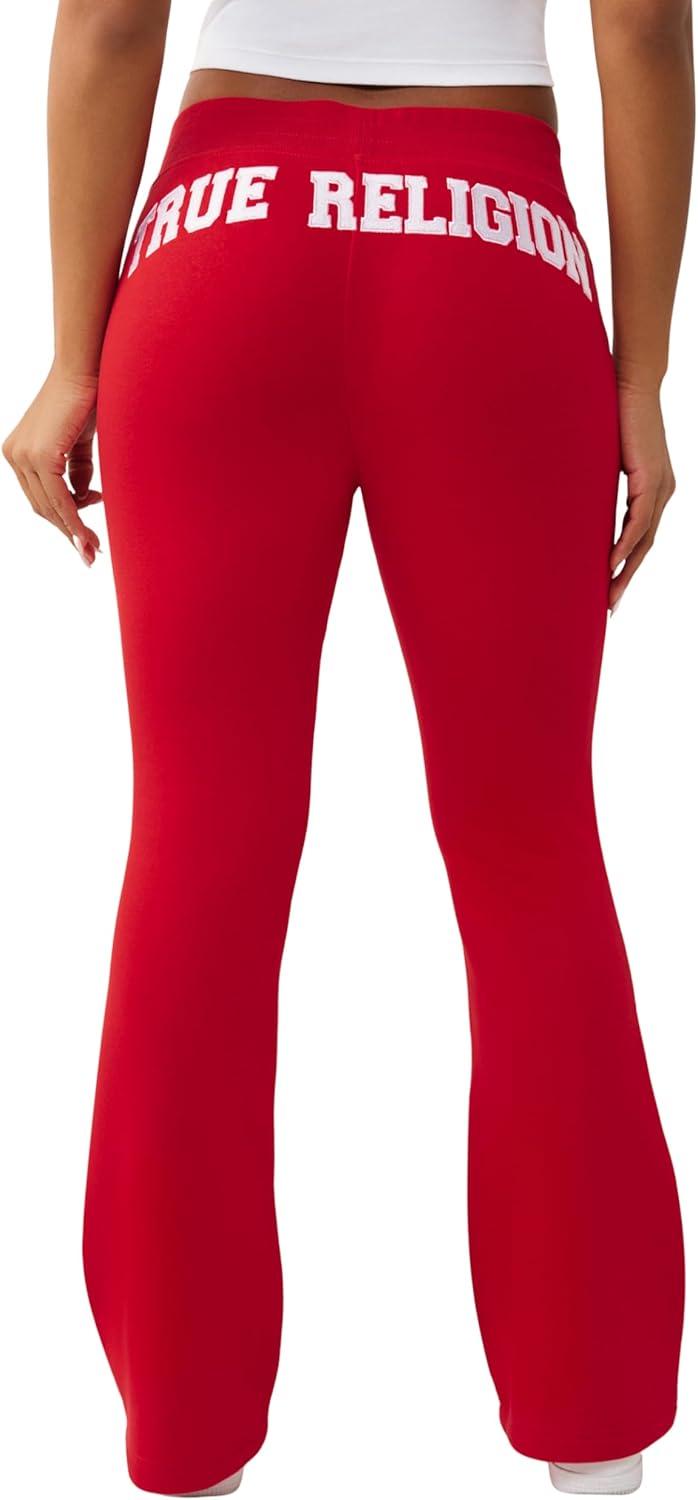 imageTrue Religion Womens Branded Bootcut Pant MidRise Fit Fading DetailsSalsa