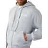 True Religion Men’s Super T Boxy Zip Up(Heather Grey)
