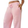 True Religion Women’s Branded Applique Wide Leg Pant – Cozy Cotton Blend Lounge Sweatpants(Fairytale)