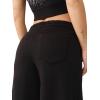 True Religion Women’s Crystal Baggy Jogger – Baggy Fit Sweatpants with Crystal Script Logo & Drawstring Waist