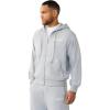 True Religion Men’s Super T Boxy Zip Up(Heather Grey)