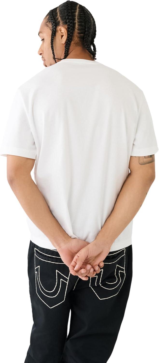 imageTrue Religion Mens Relaxed Bp TeeOptic White