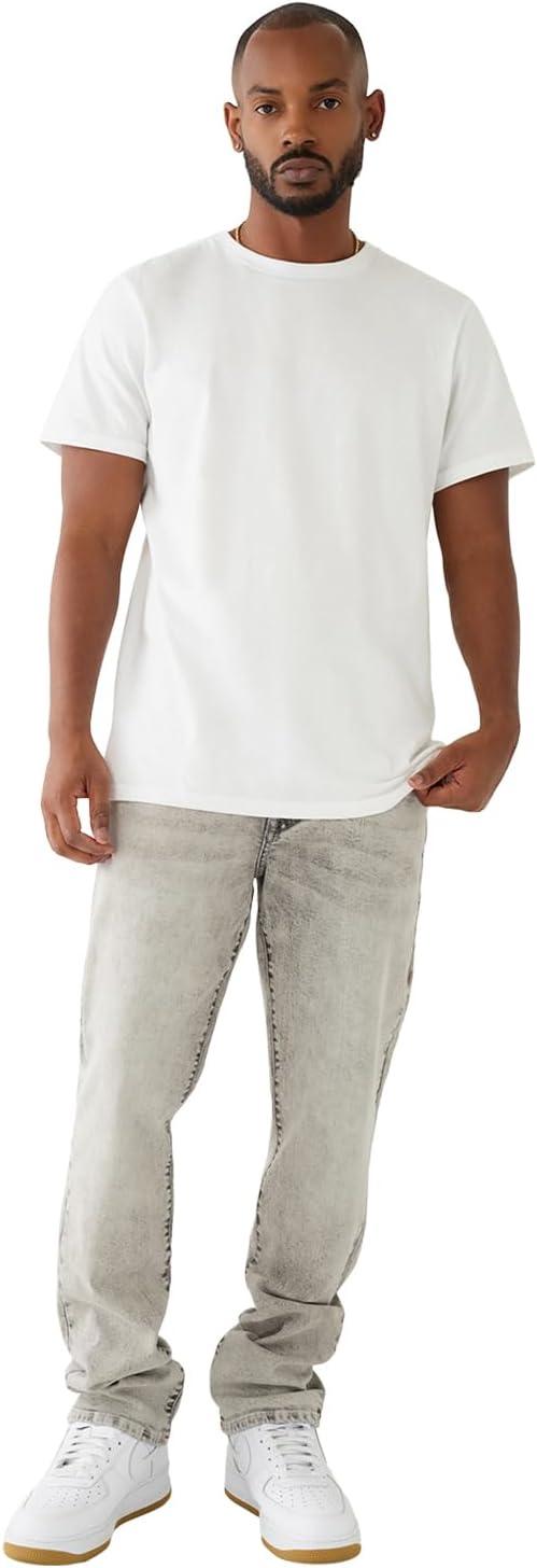 imageTrue Religion Mens Ricky Super T Nf Rope HsGallatin Grey Wash