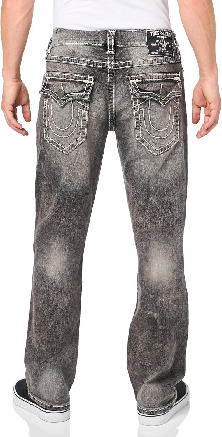 imageTrue Religion Mens Ricky Super T Nf Rope HsGreymouth Wash