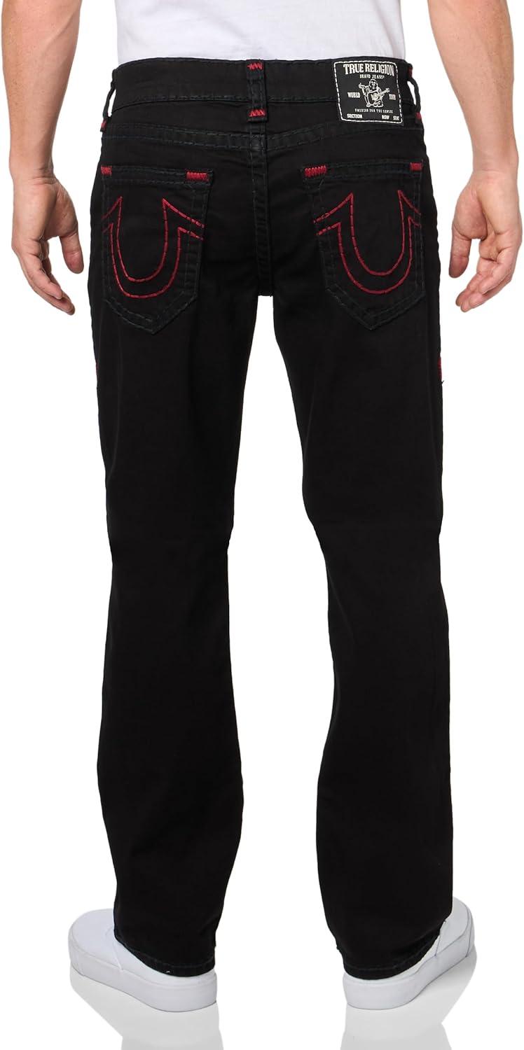 imageTrue Religion Mens Ricky Super T Nf Rope HsRinse Black