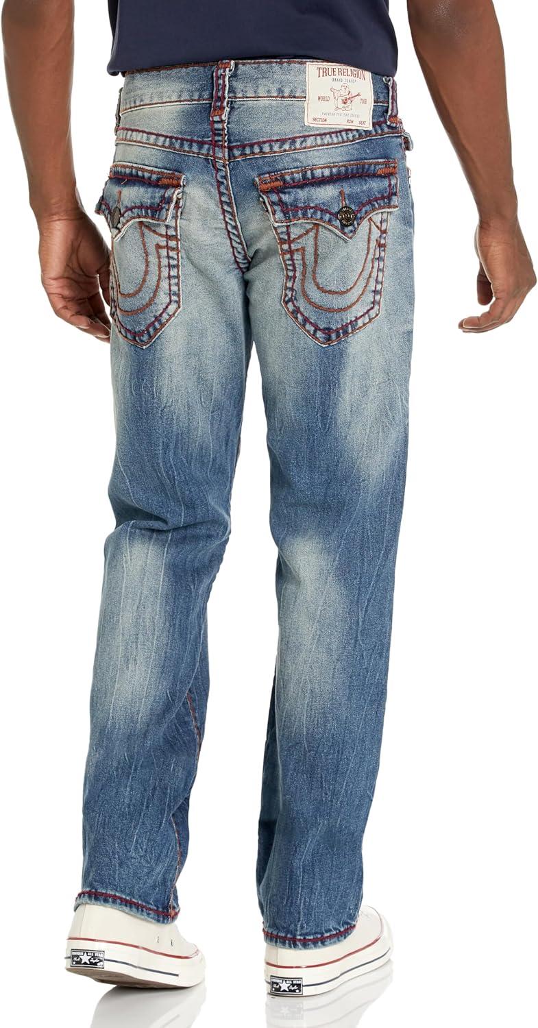 imageTrue Religion Mens Ricky Super T Nf Rope HsWorn Trophy Medium