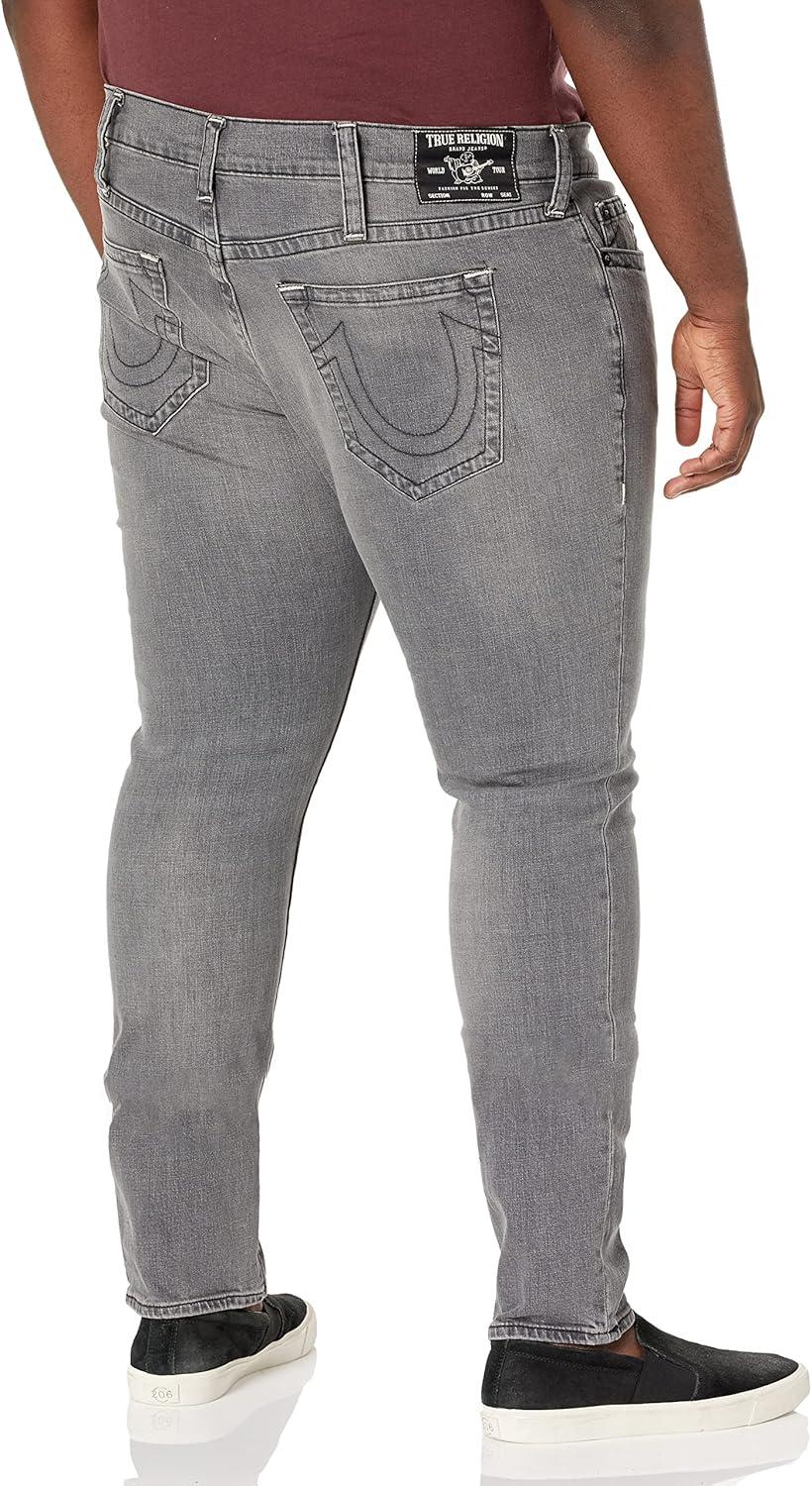 imageTrue Religion Mens Rocco No Flap SnBronx Cheer Grey Wash