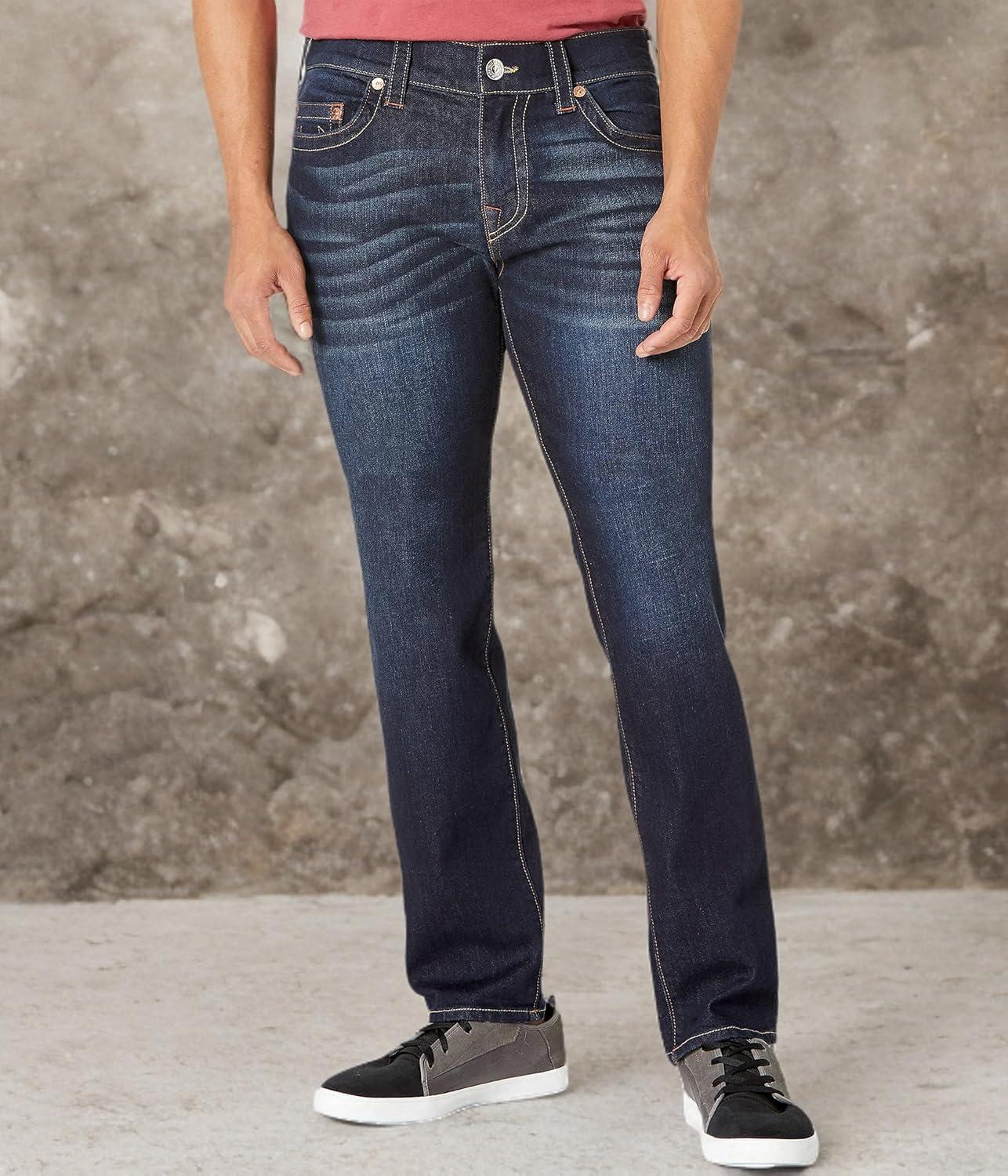 imageTrue Religion Mens Rocco No Flap SnDark Wash Muddy Waters