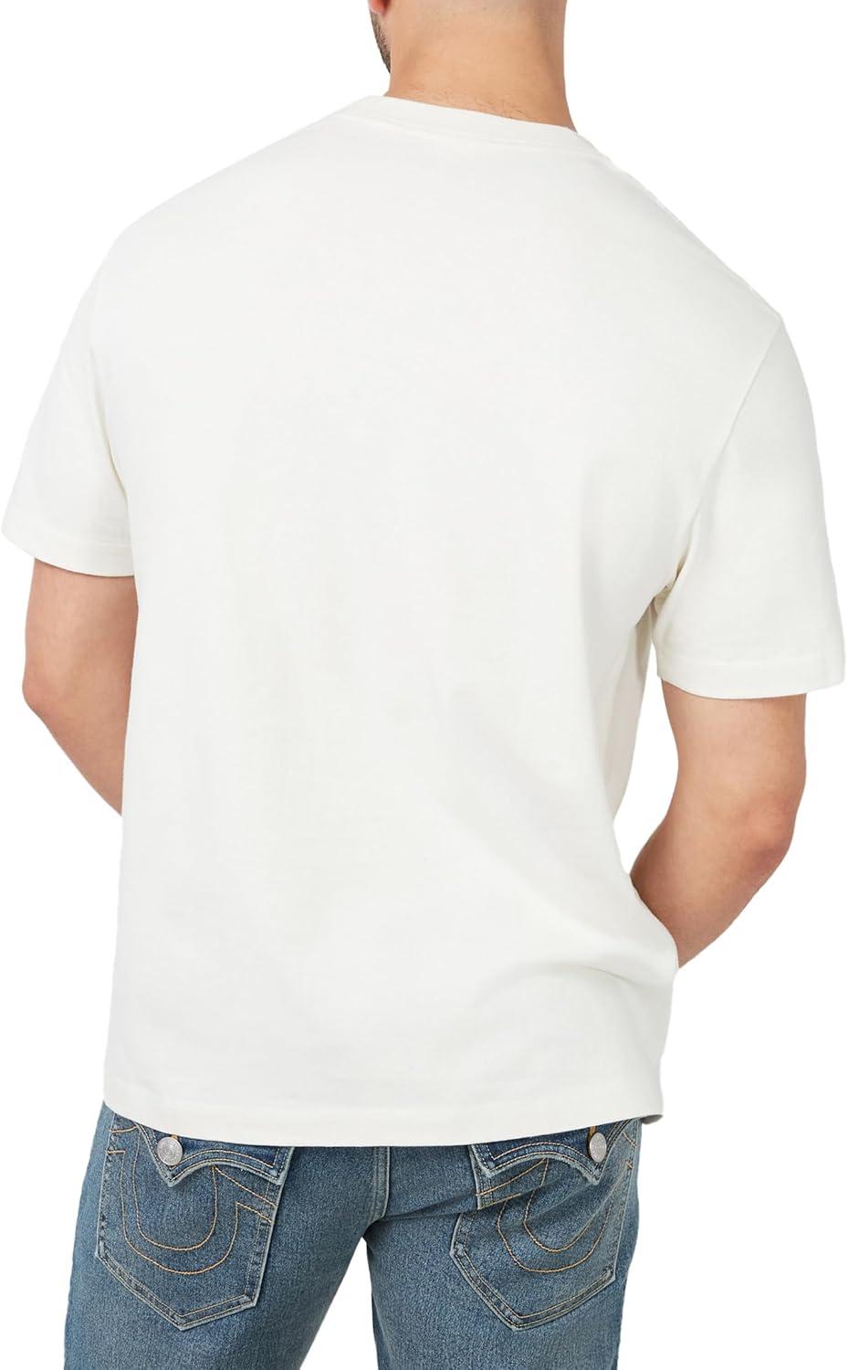imageTrue Religion Mens Ss Cross Stitch Arch TeeWinter White