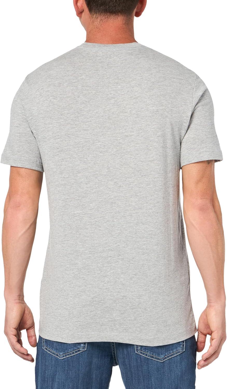 imageTrue Religion Mens Ss Fray Twill Applique TeeHeather Grey