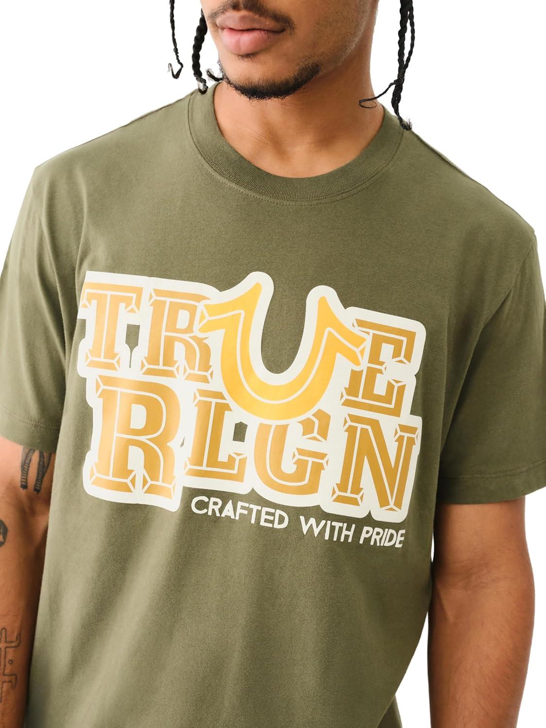 imageTrue Religion Mens Ss High Density TeeKalamata