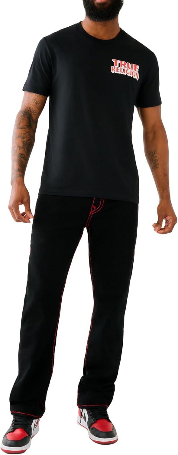 imageTrue Religion Mens Ss Station TeeJet Black