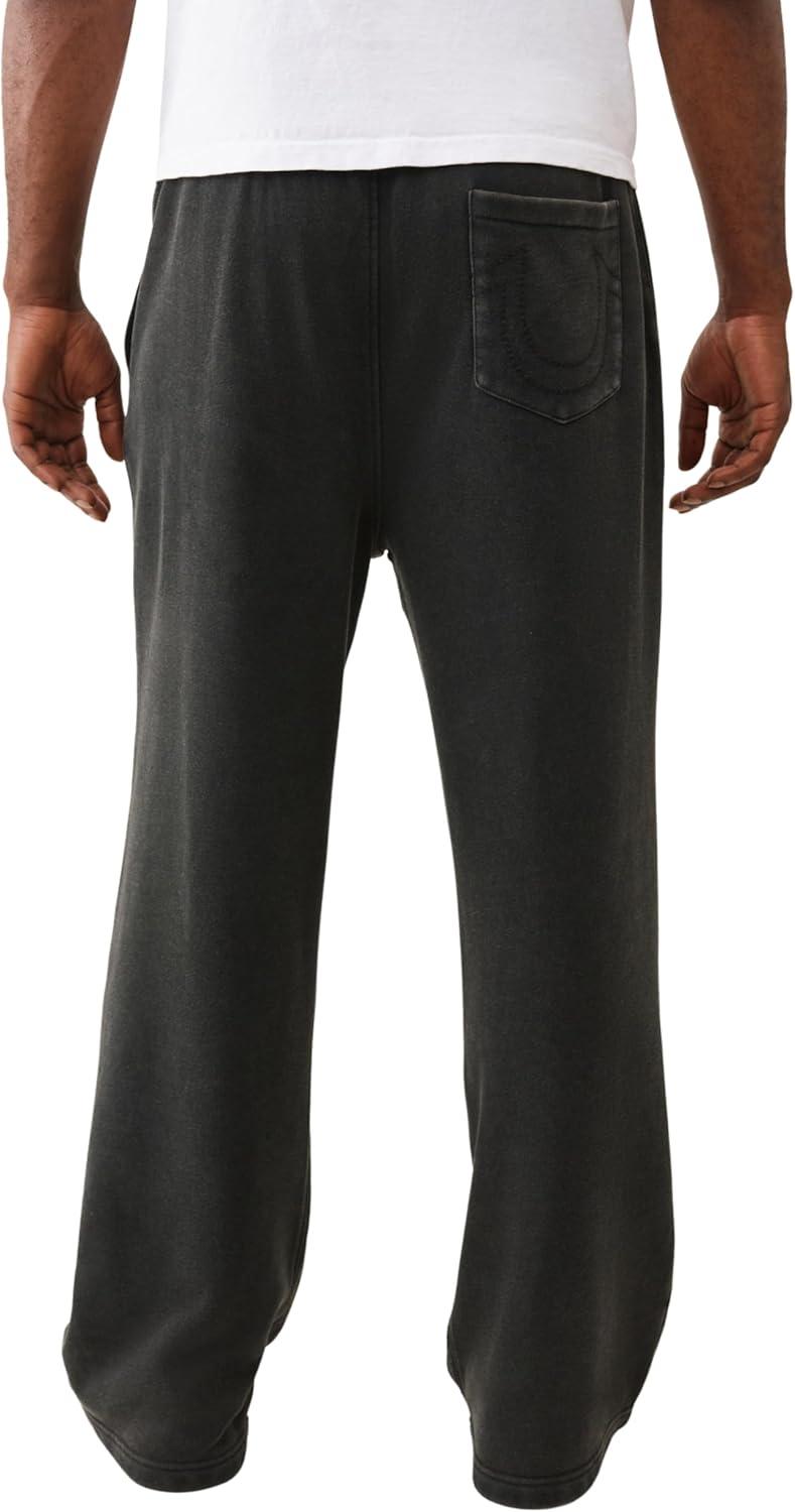 imageTrue Religion Mens Tiger Baggy Vintage SweatpantsJet Black