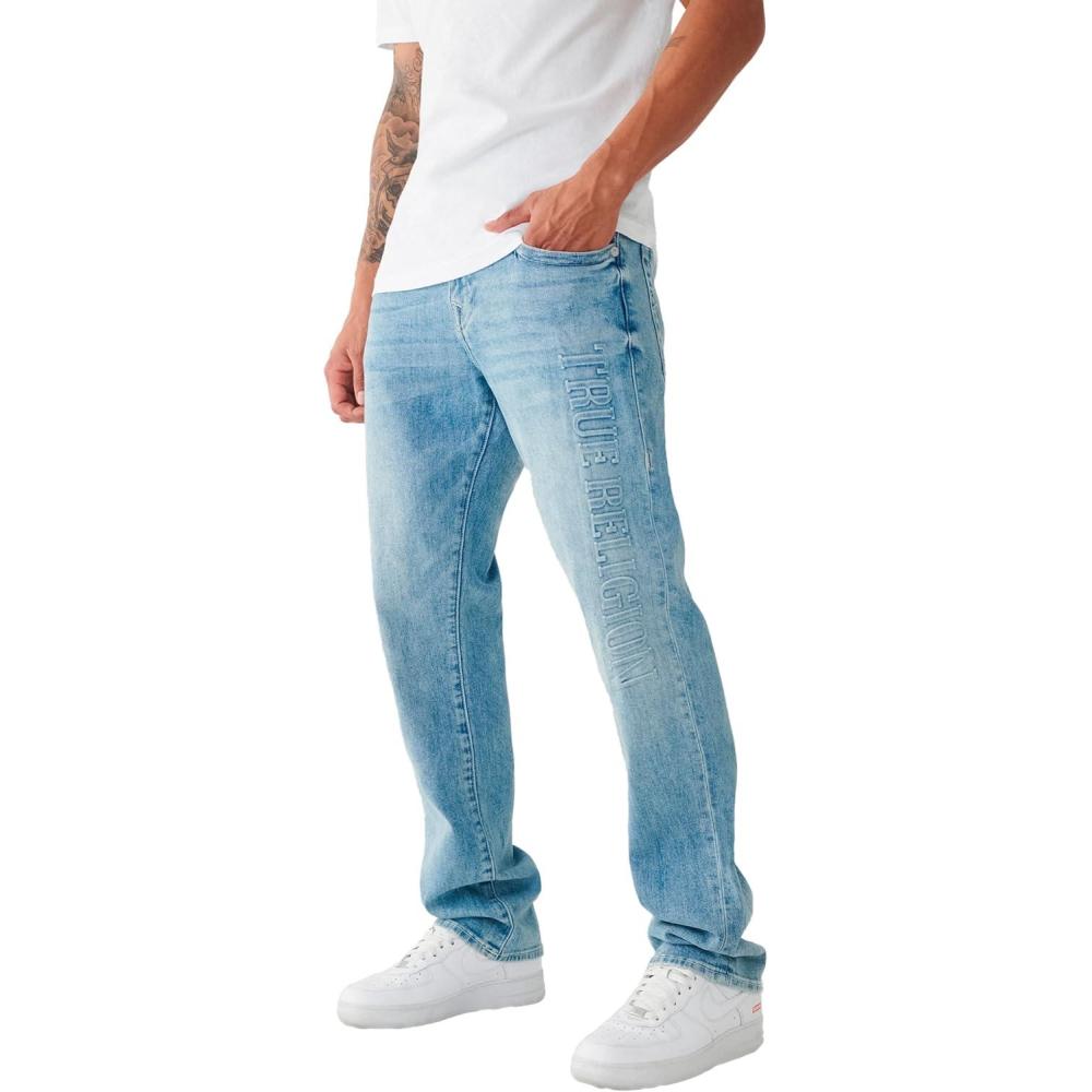 imageTrue Religion Mens Ricky Super T Nf Rope HsMedium Wash