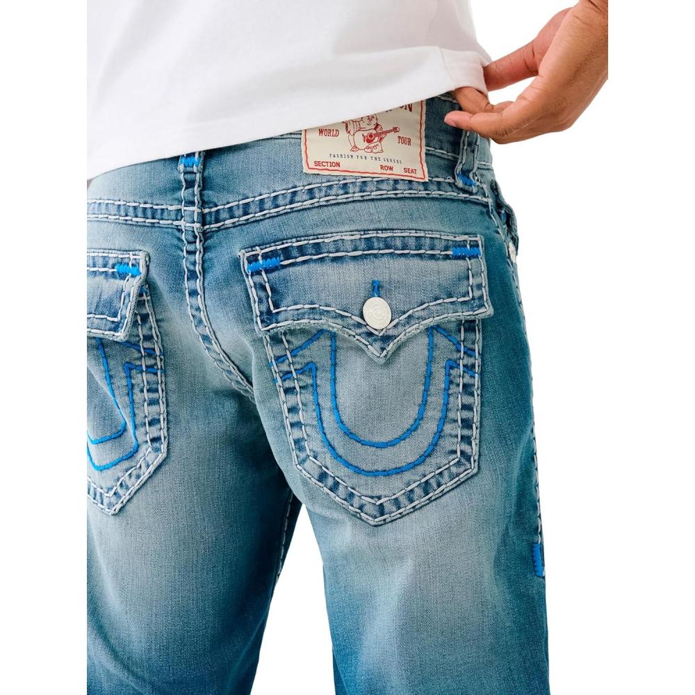 imageTrue Religion Mens Rocco Super T Flap 12 32 Inseam
