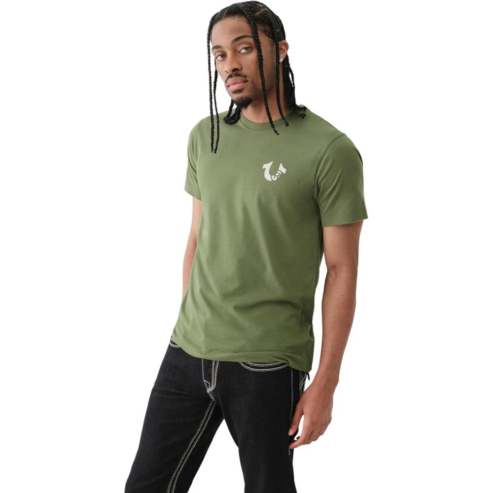 imageTrue Religion Mens Ss High Density Flag TeeKalamata