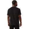 True Religion Men’s Applique Terry Tee – Short Sleeve Crewneck Casual T-Shirt(Jet Black)