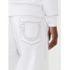 True Religion Men’s Big T Jogger(Opticwhite/Gloxinia)
