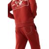 True Religion Men’s Big T Jogger(Red Dahlia)