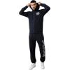 True Religion Men’s Blazing Tour Applique Zip-Up Hoodie(Phantom)