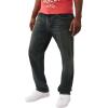 True Religion Men’s Bobby Single Needle Flap 32In Jean – Premium Stretch Denim, Great Fit, Durable Design(Greenland Dark Wash)