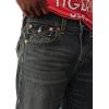 True Religion Men’s Bobby Single Needle Flap 32In Jean – Premium Stretch Denim, Great Fit, Durable Design(Greenland Dark Wash)