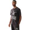 True Religion Men’s Crackle Vintage Tee(Jet Black)