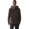 True Religion Men’s Crackle Zip Up Hoodie(Jet Black)