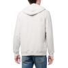 True Religion Men’s Embossed Pullover Hoodie(Quiet Grey)