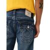 True Religion Men’s Geno Big T Flap Slim Fit(Medium Blustery Wash)