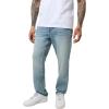 True Religion Men’s Geno Sn No Flap 1/2″ Raised Logo 32 Inseam(Cameo Light Wash)