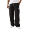 True Religion Men’s HS Paint Baggy Big T Sweatpants(Jet Black)