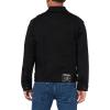 True Religion Men’s Jimmy Jacket SN Embroidery, Black Rinse(Black Rinse)