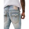 True Religion Men’s Joey Super T Flap Twisted Seam 1/2″(Nihal Light Wash)