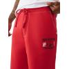 True Religion Men’s NO1 Baggy Big T Sweatpants(Trv Red)