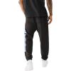 True Religion Men’s Raw Exaggerated Icon Jogger(Jet Black)