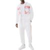 True Religion Men’s Raw Exaggerated Icon Jogger(Tr-v Red)