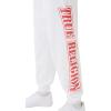 True Religion Men’s Raw Exaggerated Icon Jogger(Tr-v Red)